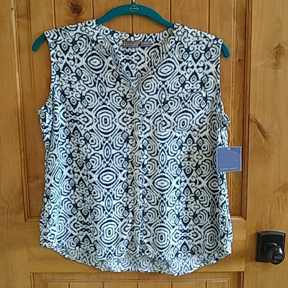Laura Scott sleeveless blouse